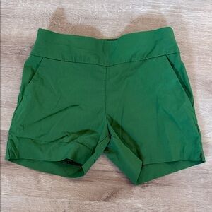 New York & Company High Waist Green Shorts